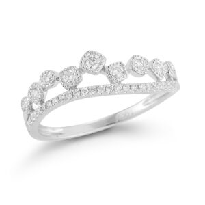 white gold diamond ring