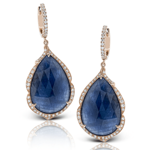 Blue Sapphire Earrings