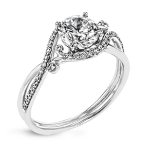 White Gold Engagement Ring