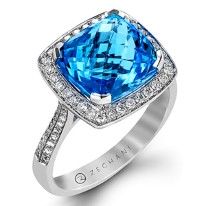 Blue Topaz Ring