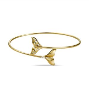 Whale Tale Bangle