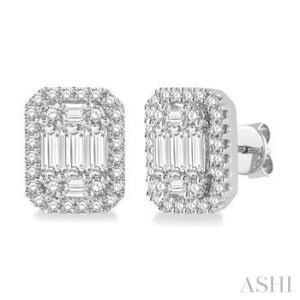 Diamond Earrings .65 ctw