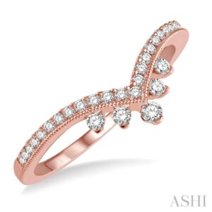 Rose Gold Diamond Band