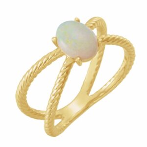 Opal Gold ring