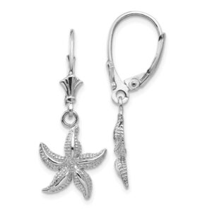 starfish dangle earrings